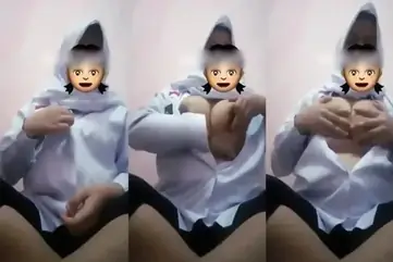 Jilbab SMA Tobrut Pap Toket Gede Brutal Bokep Indo Lumer poster